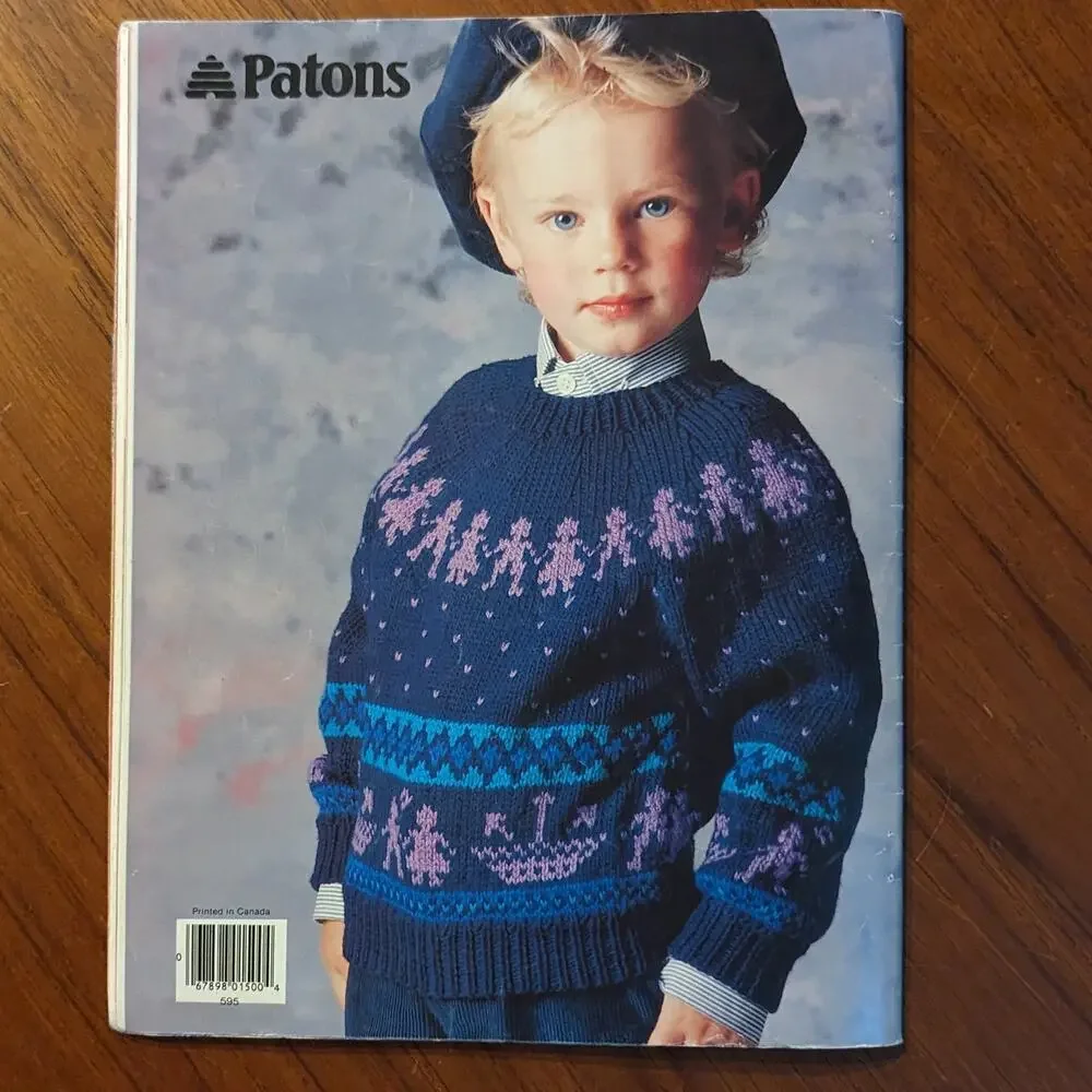 Patons Kid Knits Pattern Booklet 1987